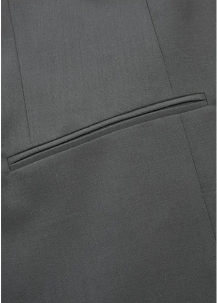 Quiet Luxury Relaxed H-Line Wool Blazer Women Office Tailored Suit Jacket