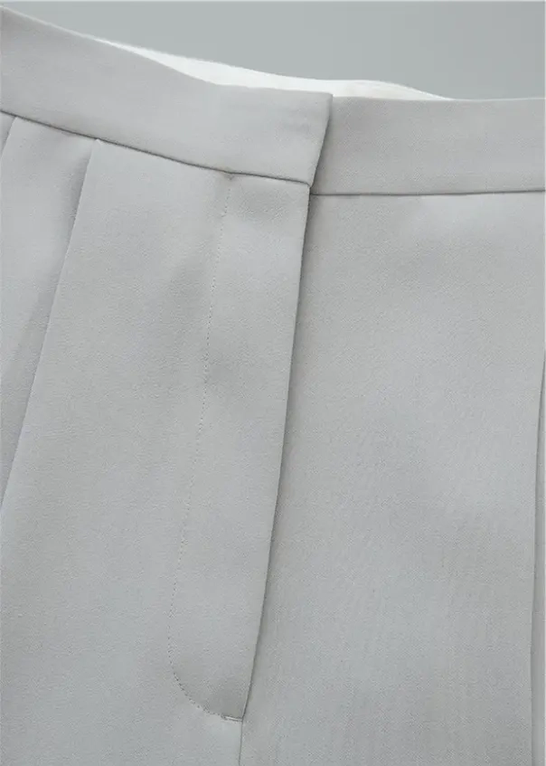 Women High-Waisted Wide-Leg Trousers