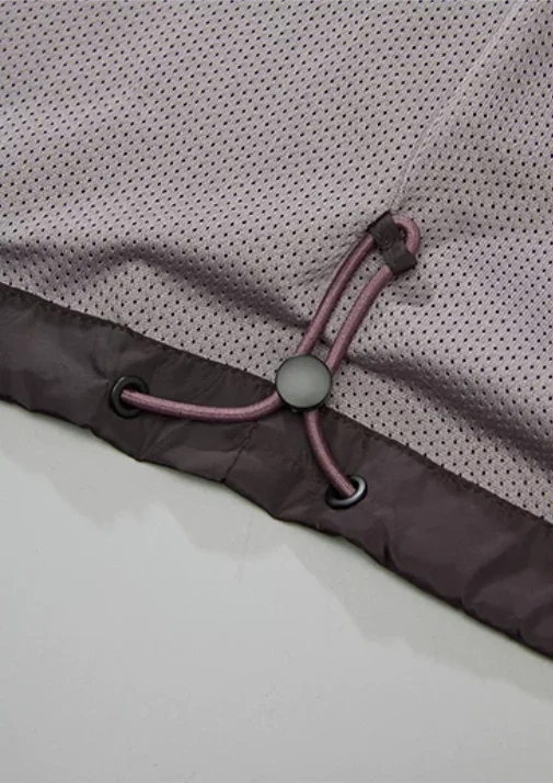 Women's 2-Way Collar Nylon Tracksuit