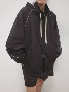 Women's 2-Way Collar Nylon Tracksuit
