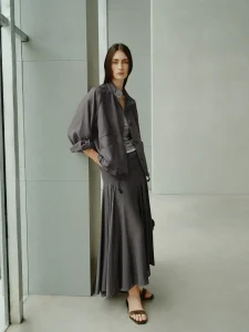 Women's Stand Collar Linen Jacket