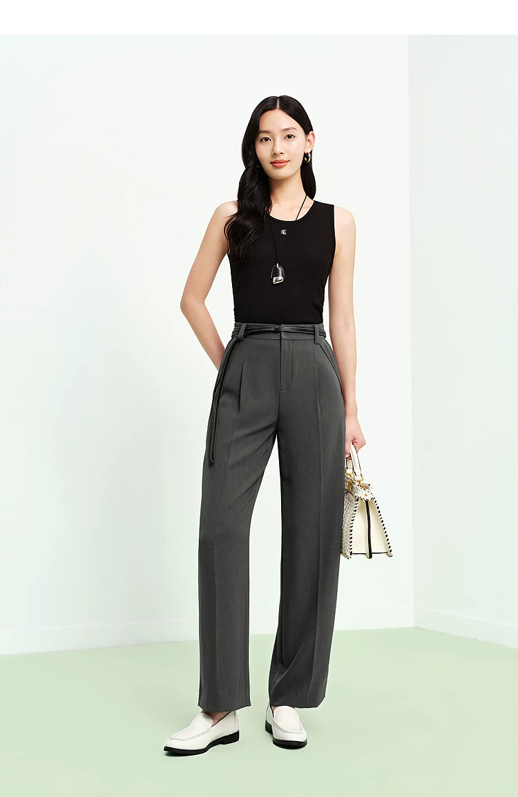 Women's A Line Wide Leg Trousers