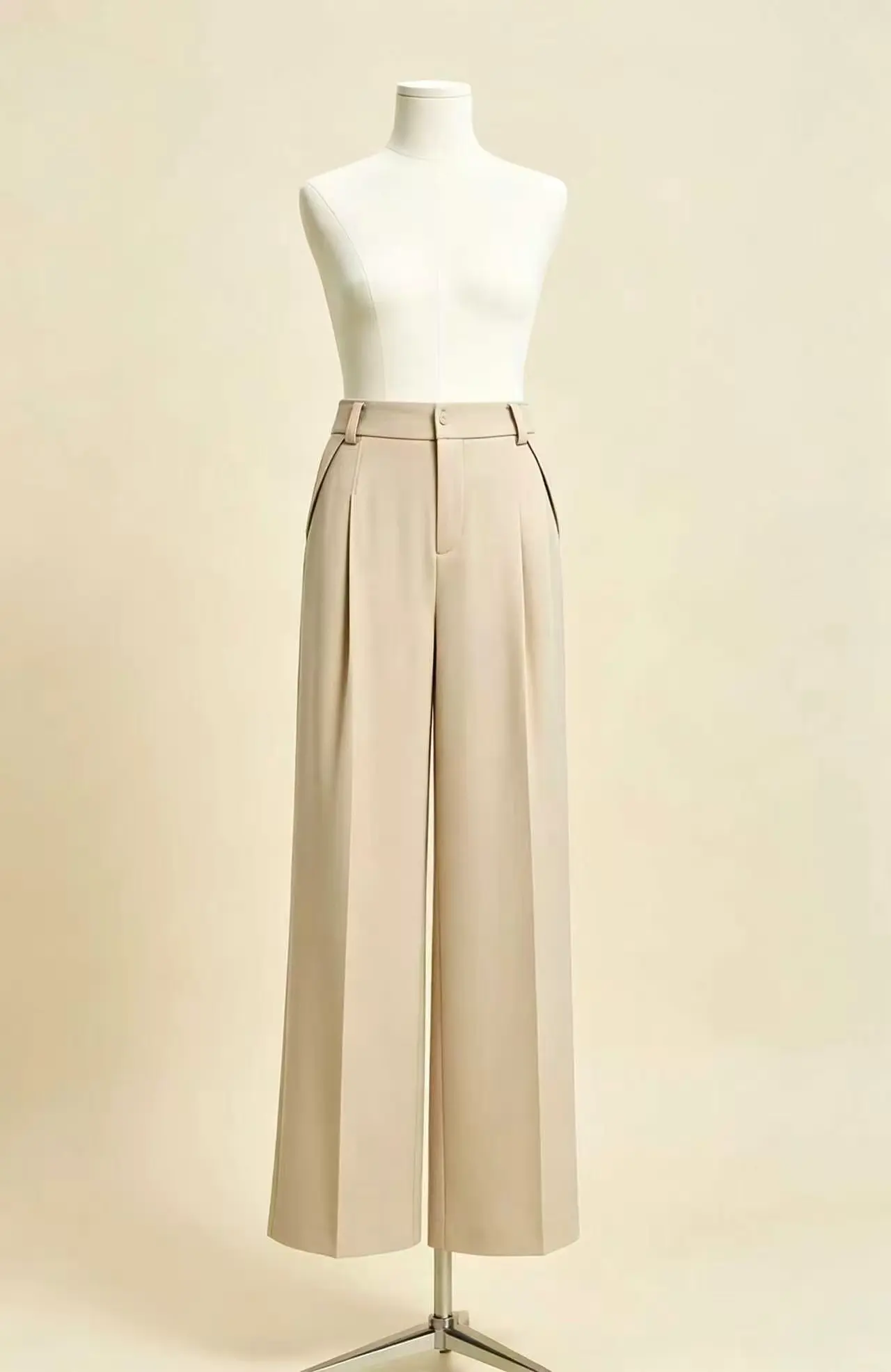 Women's A Line Wide Leg Trousers