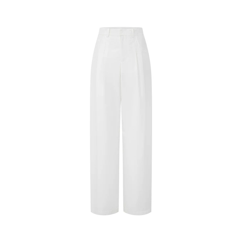 Women's Crooked Wide Leg Trousers