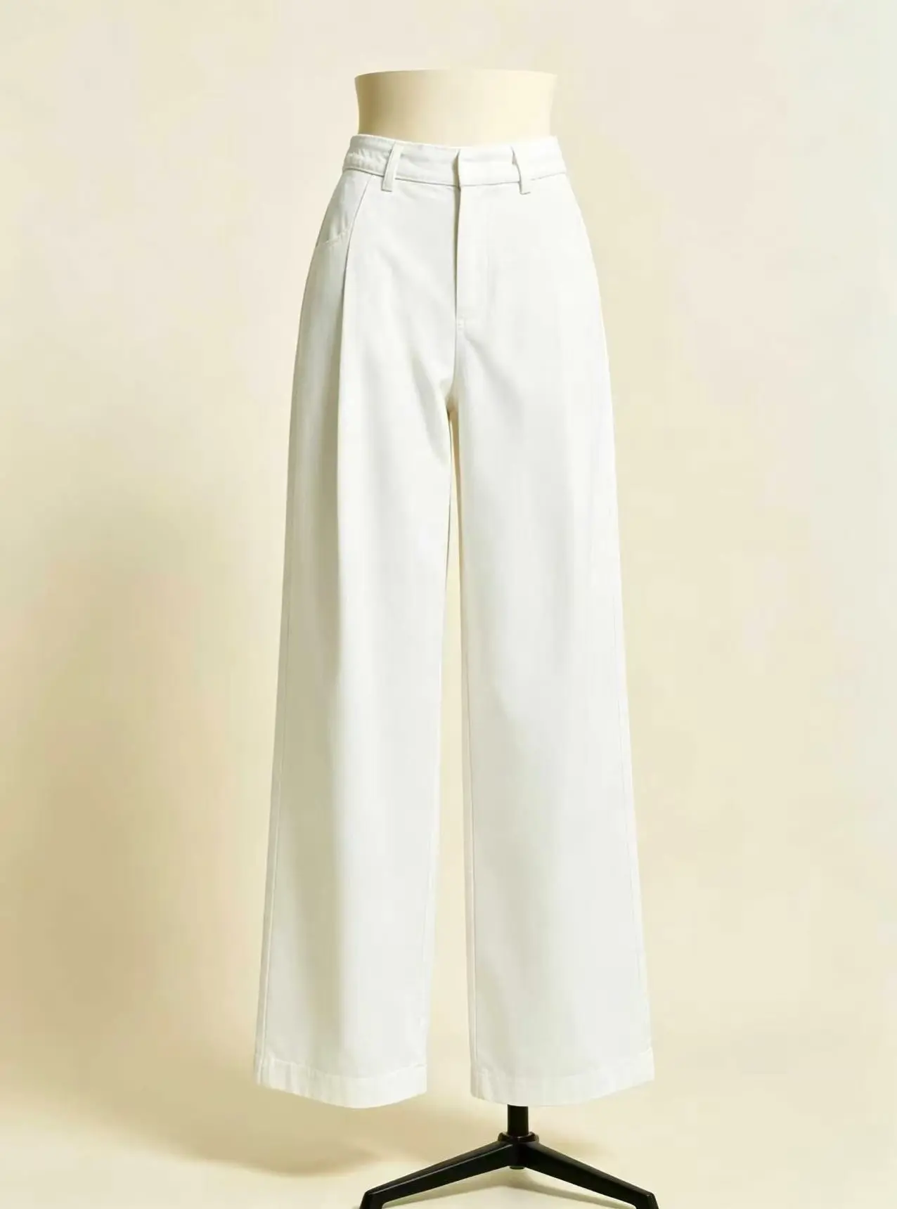 Women's Crooked Wide Leg Trousers