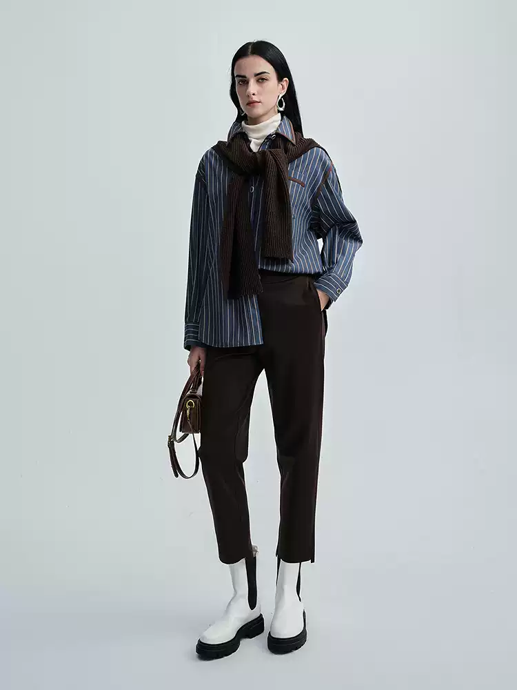 Women's Four Way Stretch Tapered Trousers