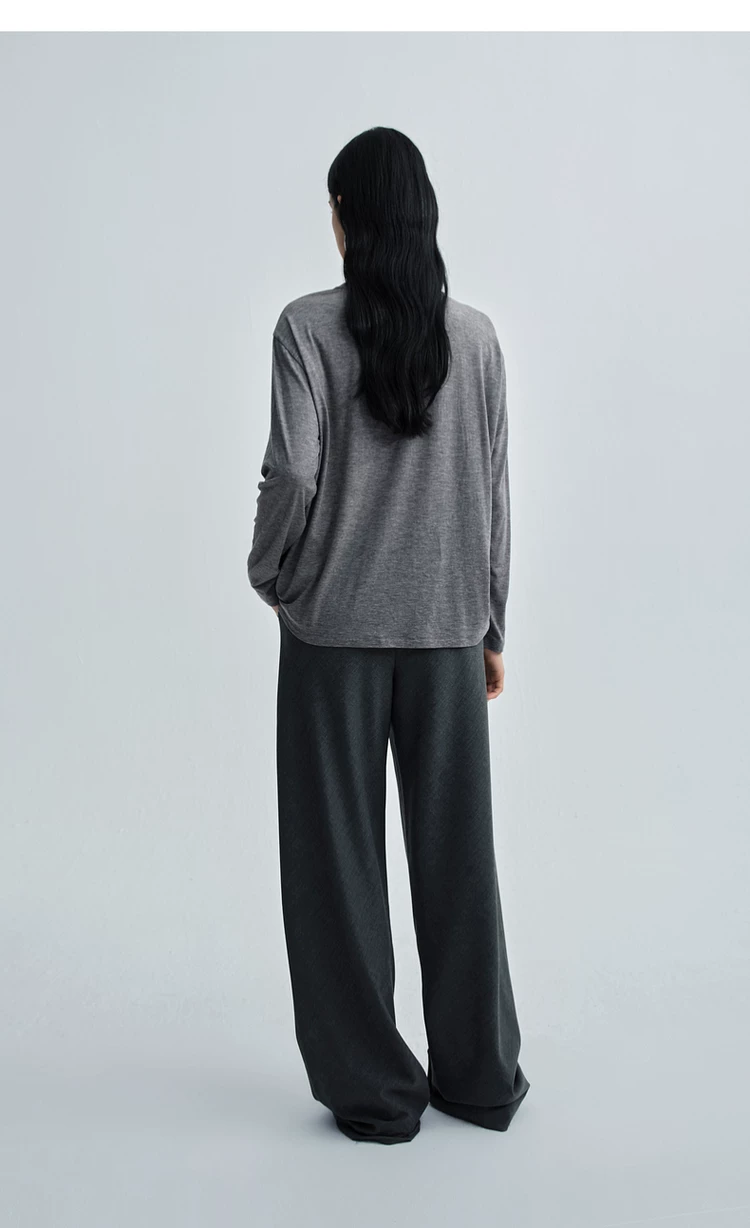 Women's Wide Leg Drawstring Trousers