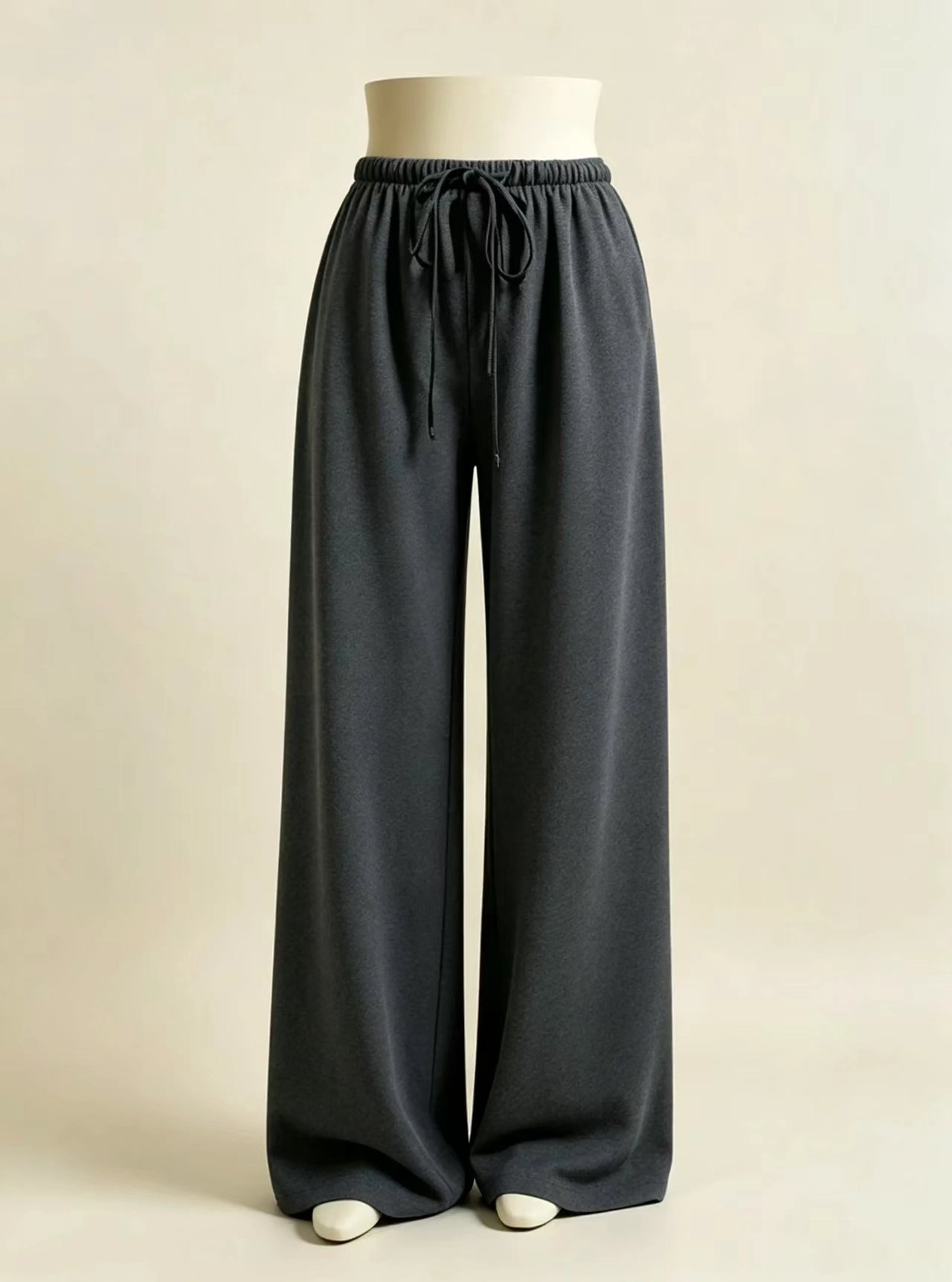 Women's Wide Leg Drawstring Trousers